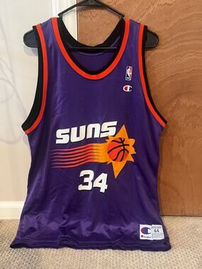 Vintage Champion Phoenix Suns Charles Barkley Jersey